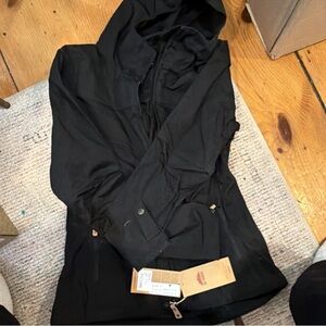 Fjallraven Black Hooded Women's Jacket